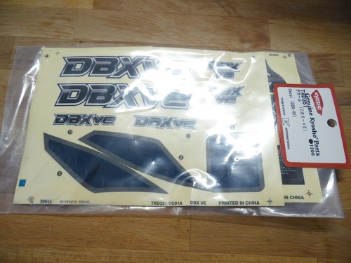 Kyosho trd351 decal dbx ve - kyosho,