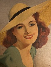 Dipinto ritratto olio - ritratto, ad