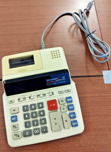 Sharp 506p calcolatrice - sharp, el-506p-calcolatrice