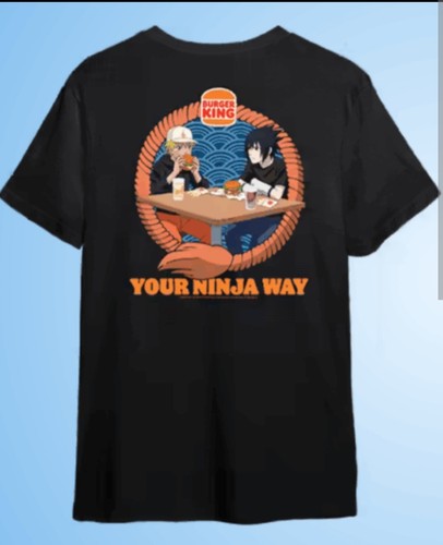 Shirt naruto burger king - naruto,