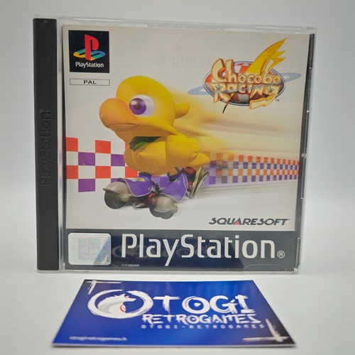 Chocobo racing ps1 playstation - racing,