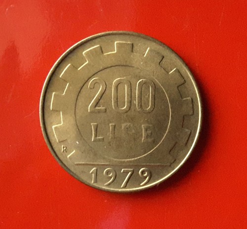 200 lire 1979 errore lettere - lire,
