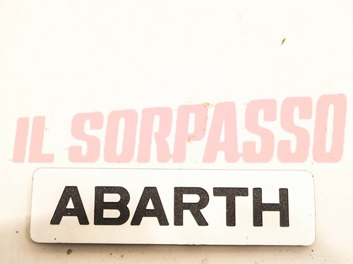 Scritta cofano anteriore - scritta,