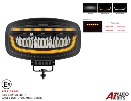 Jumbo led faro strobo - x1, +