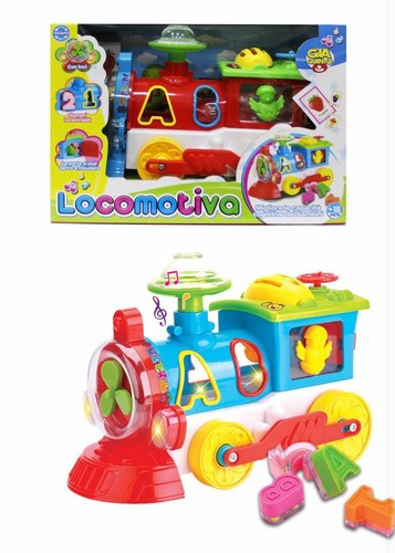 Locomotiva con numeri e - x,