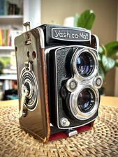 FOTOCAMERA VINTAGE YASHICA-MAT YASHINON 80mm f/3.5 - NON TESTATA