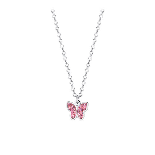 Collana bambina acciaio con - collana,