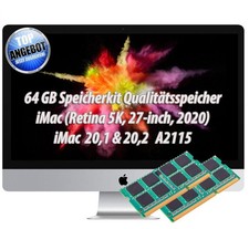 64 GB DDR4 SO-DIMM PC4 2666 MHz memoria iMac 27 modello 2020 A2115