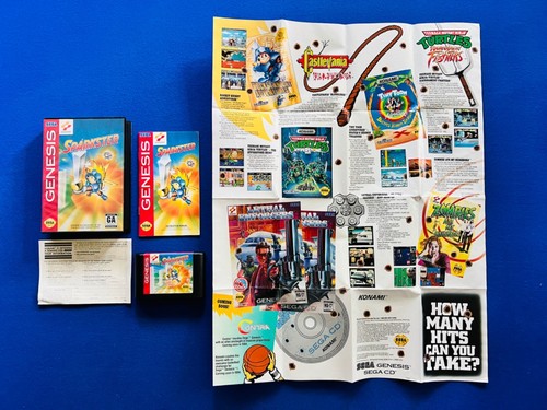 Sparkster sega genesis 100 - sega,
