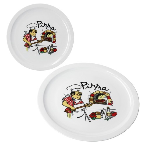 Set piatti pizza luigi - 2,
