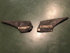 set Coppia di Copri leve Cimatti in simil pelle per moto d'epoca vintage