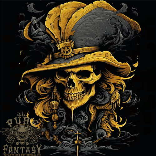 Pirate skull shirt uomo - skull,