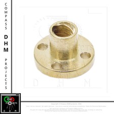 Chiocciola vite trapezia Ø8