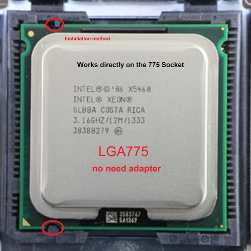 Intel xeon x5460 ghz - 3,16,