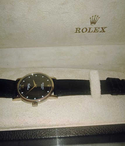 Rolex cellini 18k white - , gold