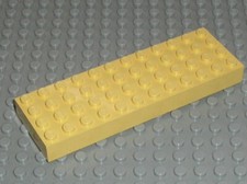 Plaque epaisse LEGO LtYellow
