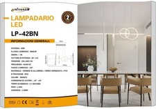 Lampadario led universo - lampadario,