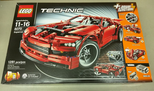 Lego technic 8070 supercar - technic,