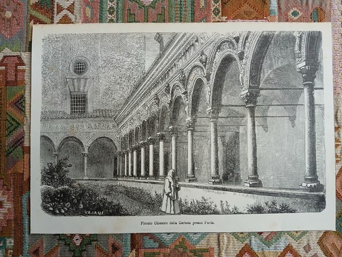 Piccolo chiostro della certosa - chiostro,