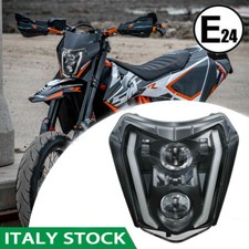 Faro LED luce giornaliera Fari E24 Plug&Play per KTM SMC-R 690 EXC XCW 250 350