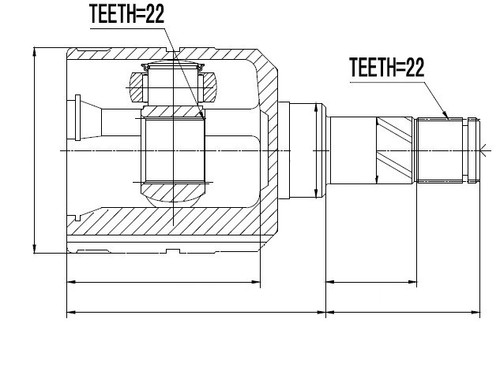 Kit giunto albero - kit,