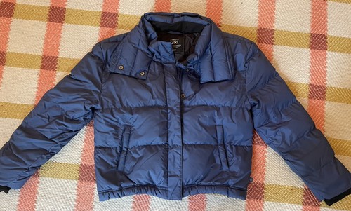 Cappotto giacca sci blu