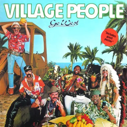 Village people west poster - people, go
