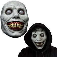 Halloween Maschera Horror Mask da Demone Sorridente in Lattice Maschere