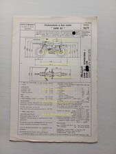 Malaguti 50 Mini Cross GAM 22 1971 scheda omologazione DGM Facsimile Motorizz.