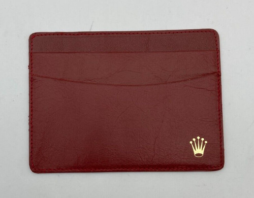 Portafoglio rolex pelle - in,