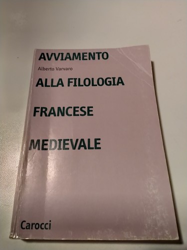 Avviamento alla filologia