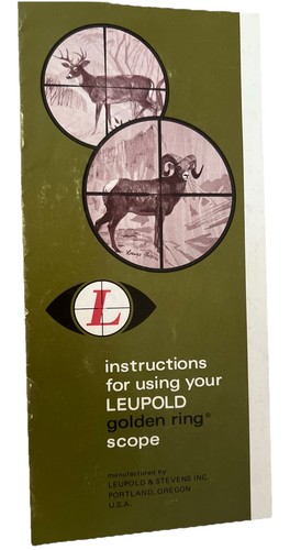 Anello oro 1969 leupold - anello,