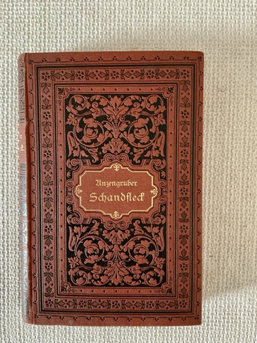 Anzengruber der schandfleck - anzengruber,