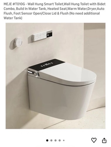 Meje t010g wall hung smart - hung,
