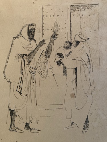 Disegno inchiostro 1930 - inchiostro,