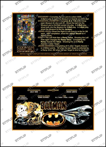 Data east batman 1991 - east,