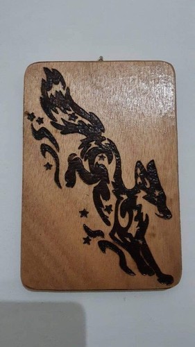 Quadro pirografato mano - pirografato, a