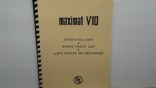 Manuale ricambi EMCO Maximat