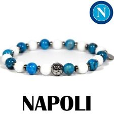 Bracciale Napoli Braccialetto Elastico Squadra del Cuore Tifoso Napoli Calcio A