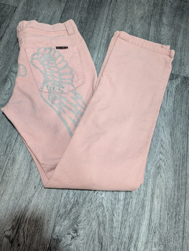 Jeans angel devil rosa - devil,