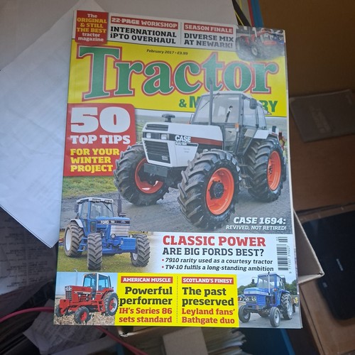 Tractor and machinery magazine - tractor,