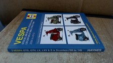 			Vespa GTS/GTV, LV/LXV and