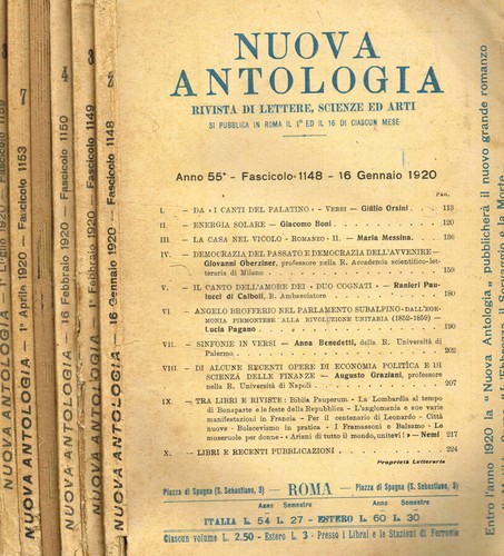 Nuova antologia rivista - nuova, antologia.