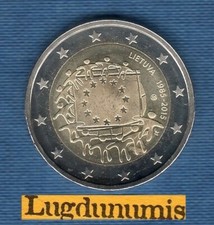 2 Euro Commémo Lituanie 2015