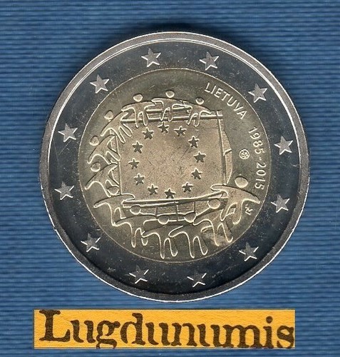 Euro commémo lituanie - euro, 2015