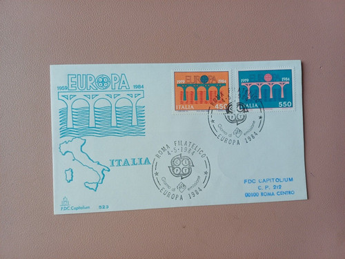 Busta primo giorno - primo, 1984
