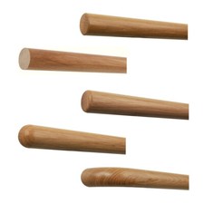 Corrimano rovere scala parete