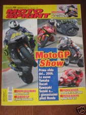 MOTOSPRINT 2005/49 YAMAHA R1 SBK APRILIA RXV 4.5 ROSSI
