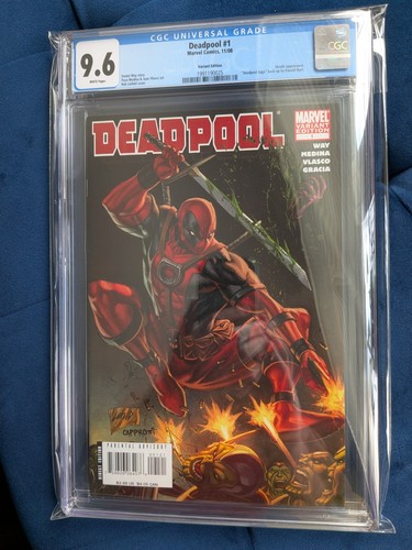 Deadpool cgc 6 rara - deadpool, 9.6
