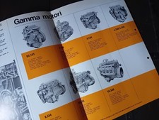 MOTORI PERKINS INDUSTRIAL ENGINE MOTOREN MOTEUR 3/4/6/8 CILINDRI 1975